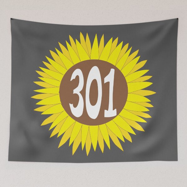 Item preview, Hand Drawn Maryland Sunflower 301 Area Code designed and sold by itsrturn.