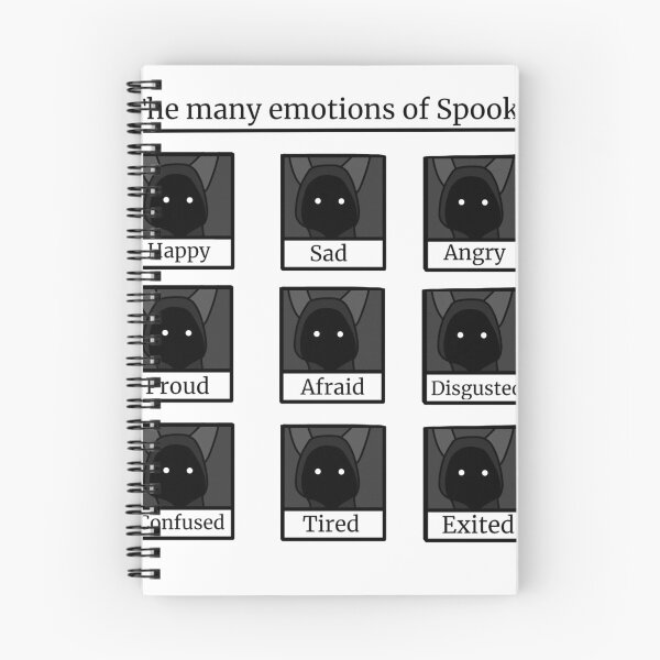 Item preview, Know Your Spook Emotions designed and sold by Dragonsheep.