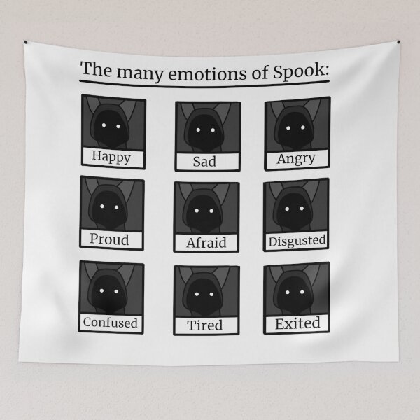Item preview, Know Your Spook Emotions designed and sold by Dragonsheep.