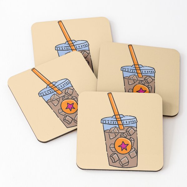 Item preview, Iced Coffee - Orange Straw designed and sold by MOREDANKMEMES.