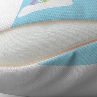 Alternate view of Rainbow Connection Throw Pillow