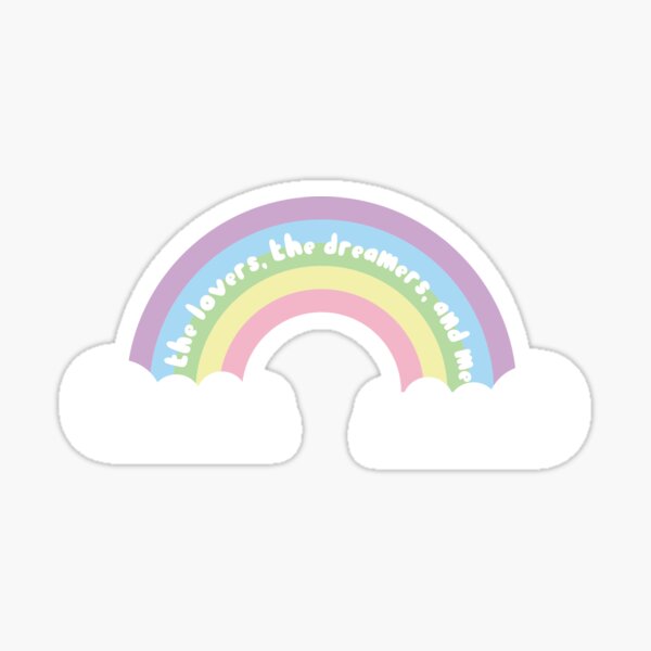 Rainbow Connection Sticker