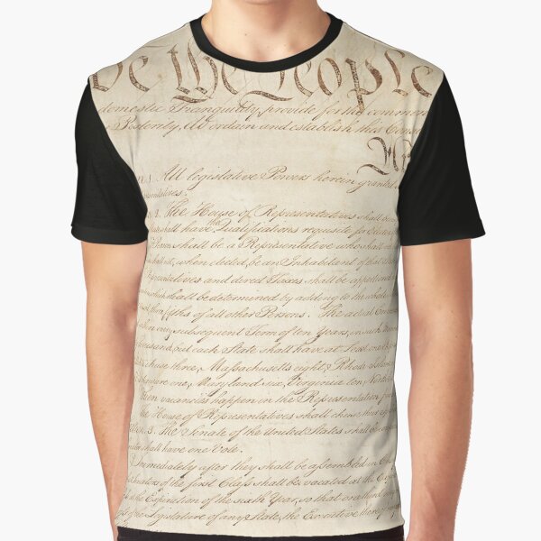 The Constitution of United States of America 1 Graphic T-Shirt