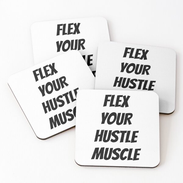 Item preview, Flex Your HUSTLE Muscle designed and sold by Birdmannan.