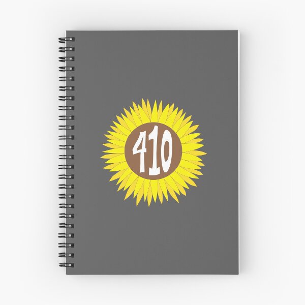 Item preview, Hand Drawn Maryland Sunflower 410 Area Code designed and sold by itsrturn.