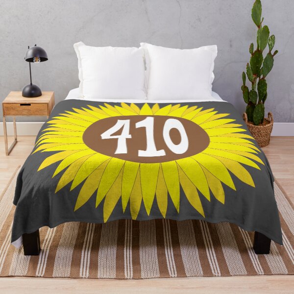 Item preview, Hand Drawn Maryland Sunflower 410 Area Code designed and sold by itsrturn.