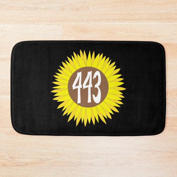 Item preview, Hand Drawn Maryland Sunflower 443 Area Code designed and sold by itsrturn.