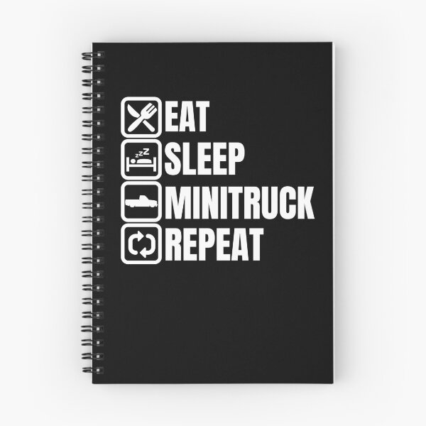 Item preview, Eat Sleep Minitruck Repeat designed and sold by QCuLT.