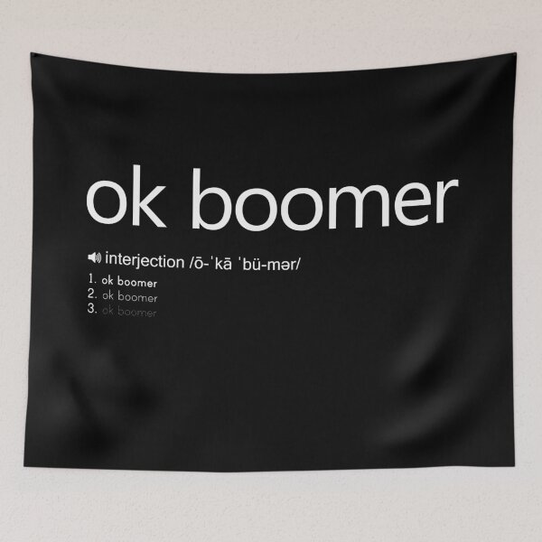 Item preview, OK BOOMER designed and sold by akkurato.