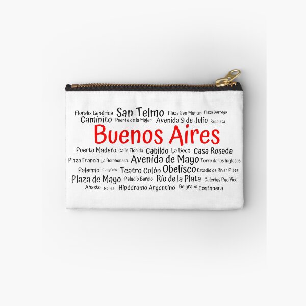 Item preview, Buenos Aires & main attractions designed and sold by InVisibleColors.
