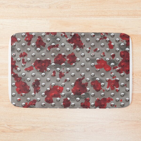 Item preview, Metal Rivet Plate - Silver w/Red Splash [Roufxis-Rb] designed and sold by RoufXis.