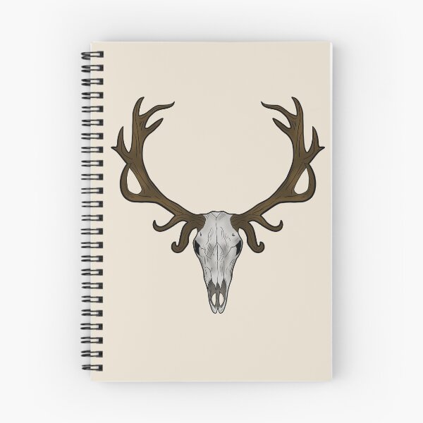 Item preview, Reindeer / Stag Skull designed and sold by Pumpkindraws1.