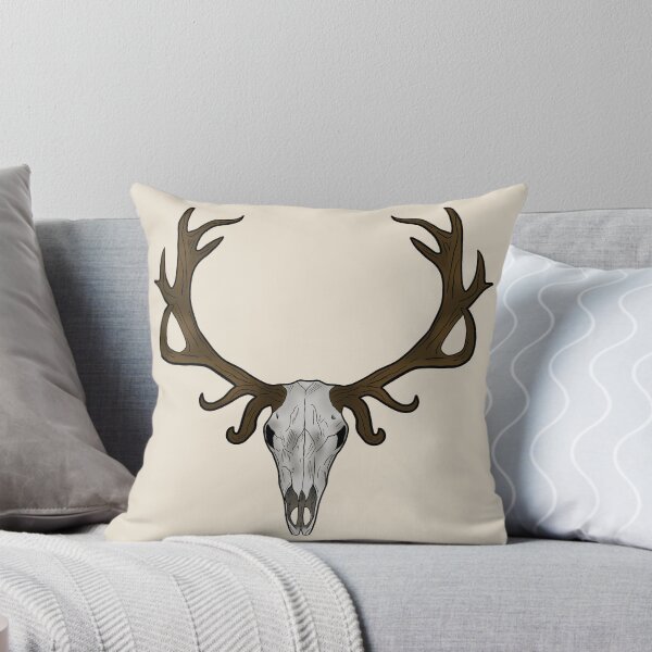 Item preview, Reindeer / Stag Skull designed and sold by Pumpkindraws1.