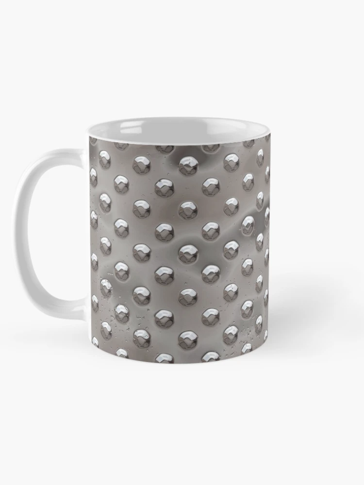 Thumbnail 5 of 6, Coffee Mug, Rivet Plate - Silver [Roufxis-Rb] designed and sold by RoufXis.