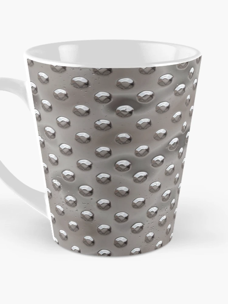 Thumbnail 3 of 4, Coffee Mug, Rivet Plate - Silver [Roufxis-Rb] designed and sold by RoufXis.