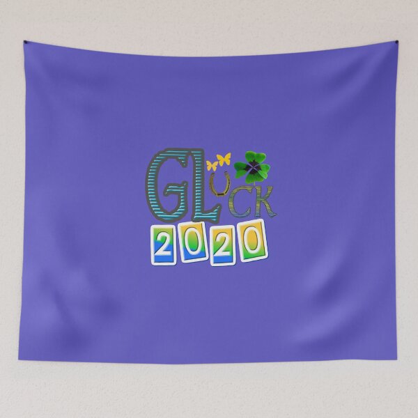 Item preview,  May 2020 be a lucky Year - Happy New-Year Celebration - Lucky charm - four-leaf treffle designed and sold by Ralek.