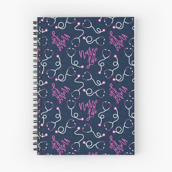Item preview, Nurse Life - Stethoscopes - blue and pink designed and sold by littlearrow.