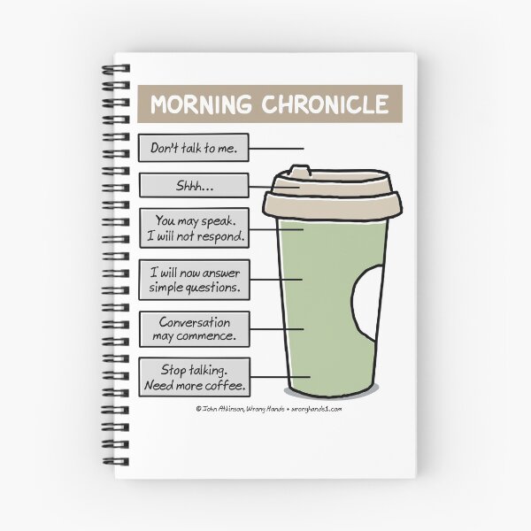 Item preview, Morning Chronicle designed and sold by WrongHands.