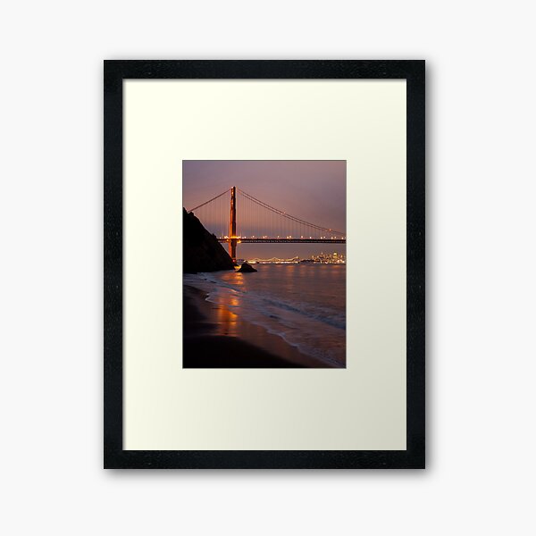 North Anchorage, San Francisco, CA Framed Art Print