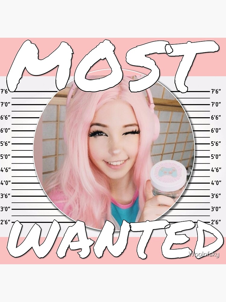 ARRESTED BELLE DELPHINE DESIGN - Makes An Ideal Gift! Art Board Print for  Sale by Woolofsky