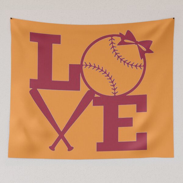 Item preview, Softball Love - I Love Softball designed and sold by MoreAwesomeTees.
