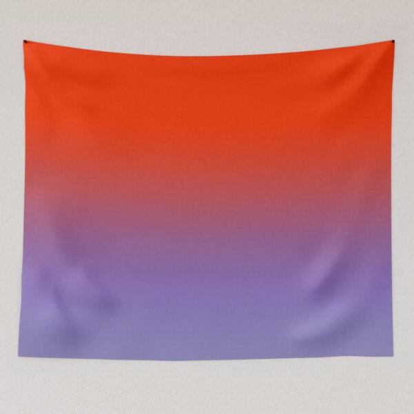 Item preview, Modern Tones Ombre/Orange Red Light Violet designed and sold by ozcushions.