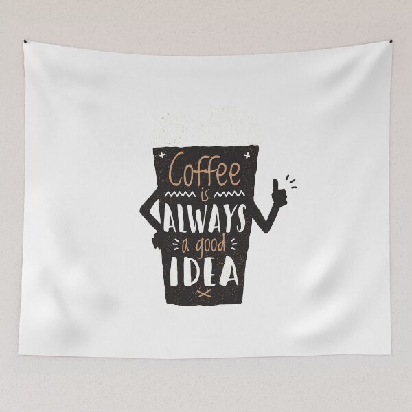 Item preview, Coffee is always a good idea designed and sold by Dibbelchen.