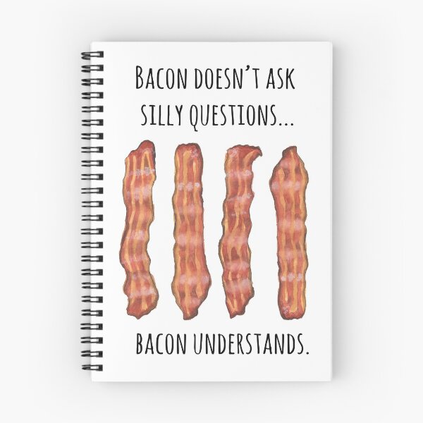 Item preview, Bacon quote watercolor food pun designed and sold by KeytonDesign.