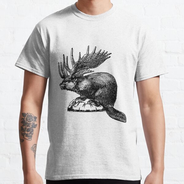 Moose Beaver Classic T-Shirt