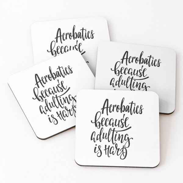 Item preview, Acrobatics Because Adulting Is Hard designed and sold by ProjectX23.