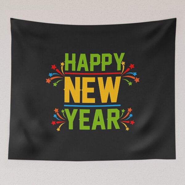 Item preview, Fireworks Happy New Year gift for men women kids party designed and sold by hadleydesigns.