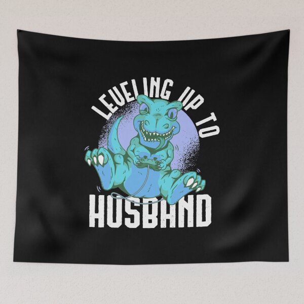 Item preview, Leveling Up To Husband Gamer Stag Party Gift designed and sold by haselshirt.