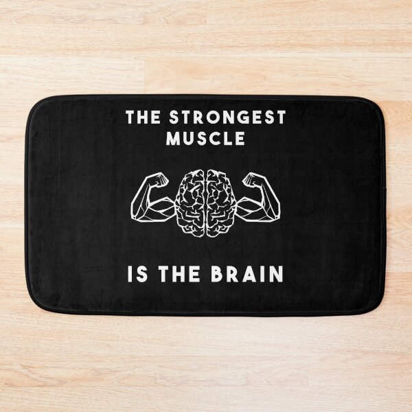 Item preview, The Strongest Muscle Is The Brain designed and sold by Indubitably17.