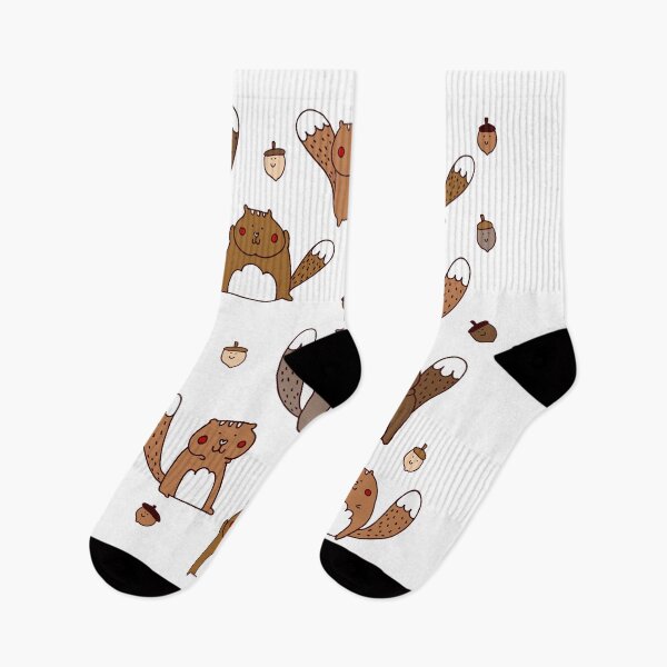 Item preview, Squirrels & Acorns designed and sold by littleredcheeks.