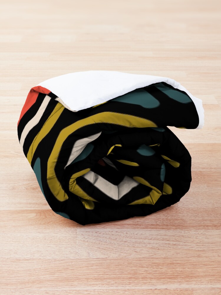 Alternate view of Bright Mudcloth Comforter