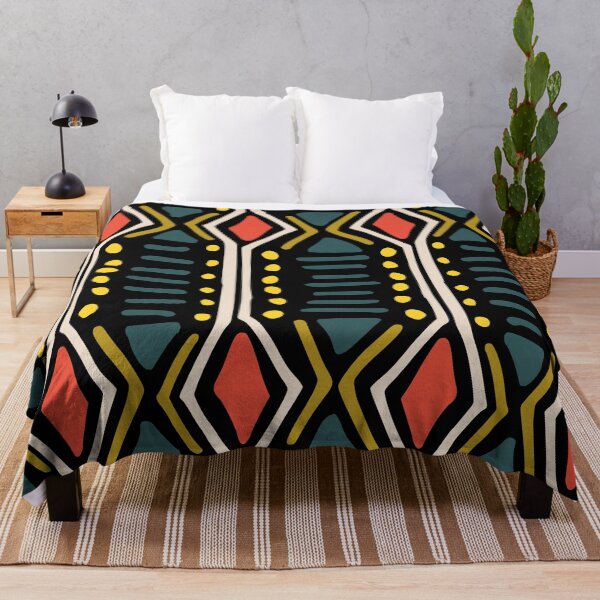 Item preview, Bright Mudcloth designed and sold by inkblotcreative.