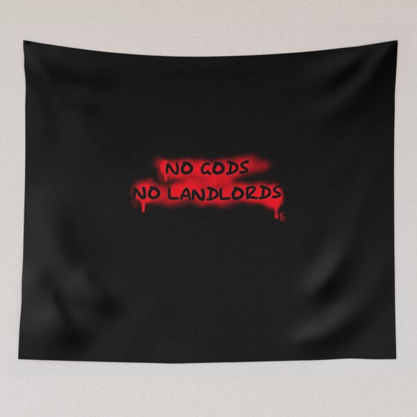 Item preview, NO GODS NO LANDLORDS designed and sold by CosColdwater.