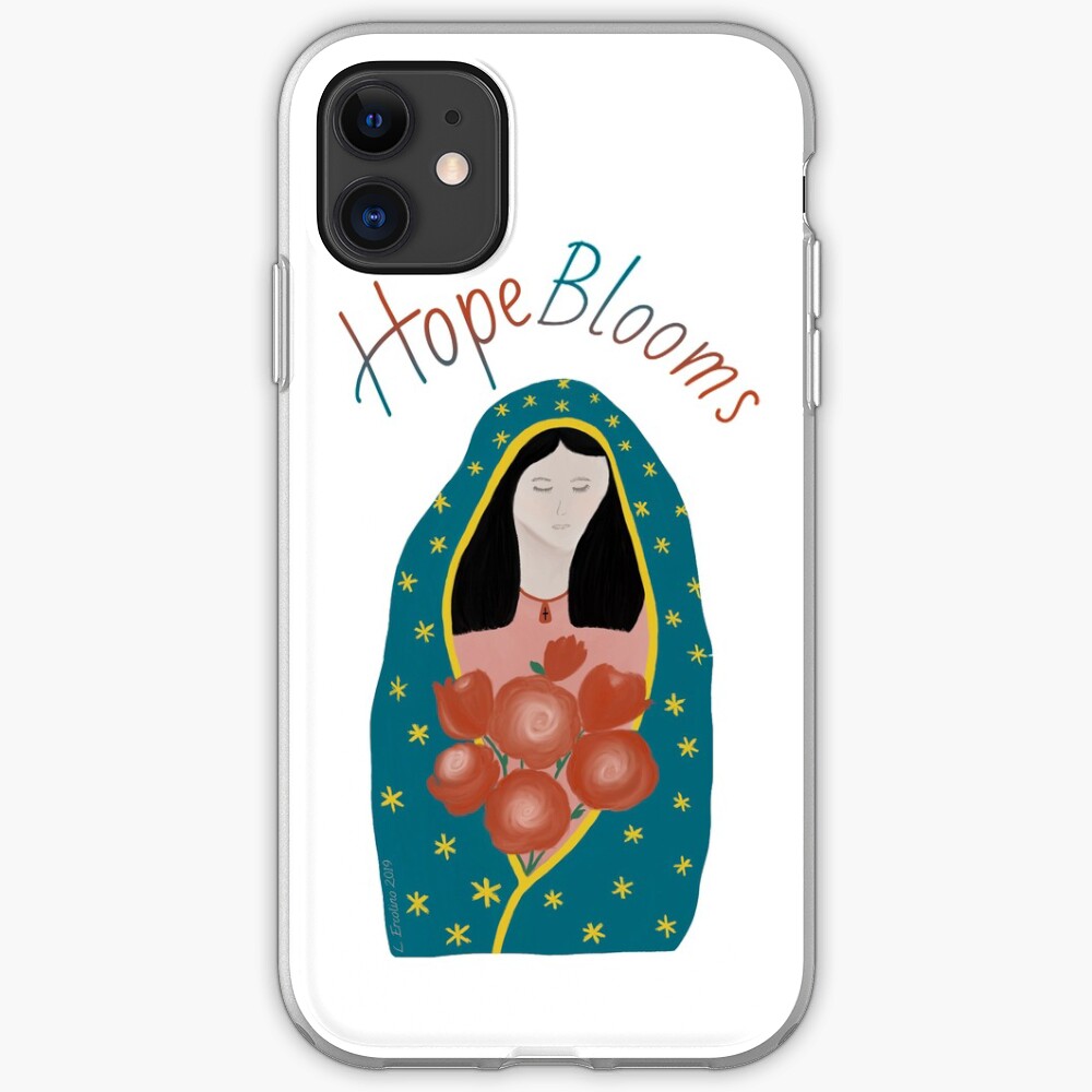 Hope Blooms, Our Lady of Guadalupe iPhone Case & Cover