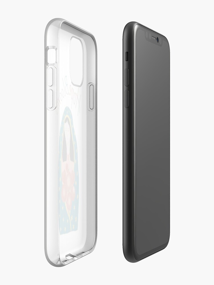 Alternate view of Hope Blooms, Our Lady of Guadalupe iPhone Case & Cover