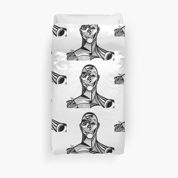 Abstract Portrait 2 Duvet Cover