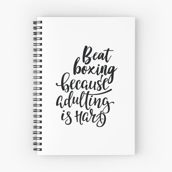 Item preview, Beatboxing Because Adulting Is Hard designed and sold by ProjectX23.