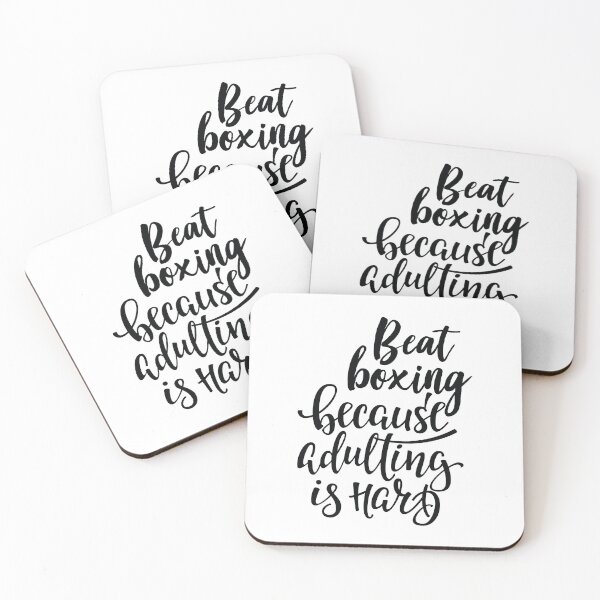 Item preview, Beatboxing Because Adulting Is Hard designed and sold by ProjectX23.