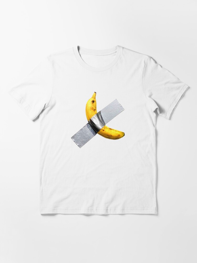 Disover Maurizio Cattelan banana sculpture contemporary art lover artist gift t shirt