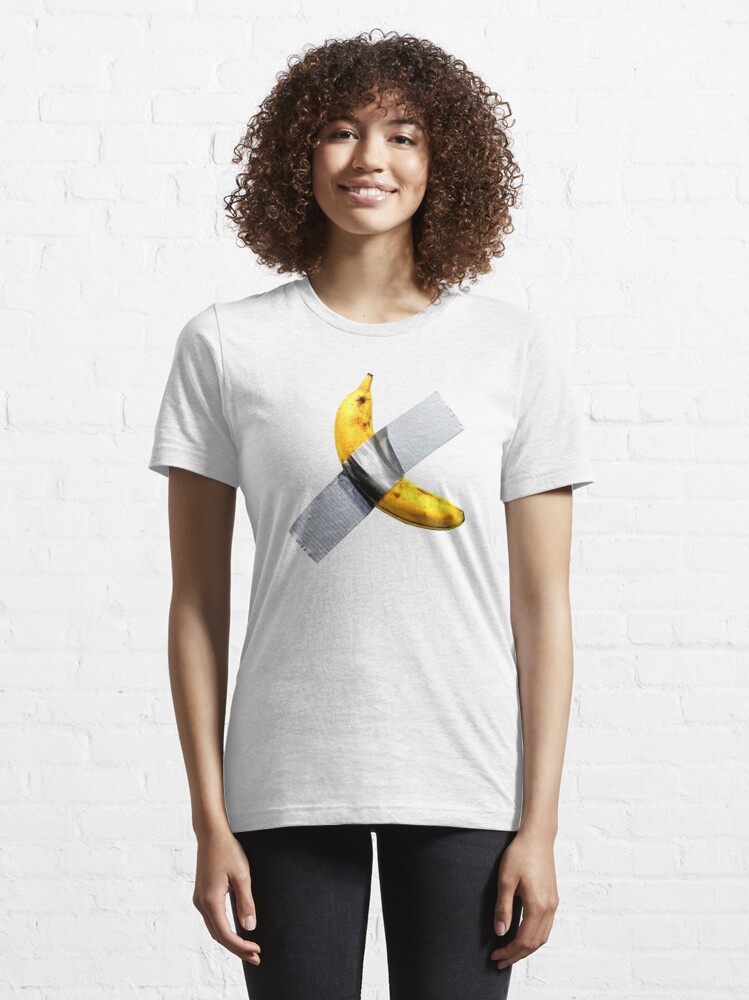 Discover Maurizio Cattelan banana sculpture contemporary art lover artist gift t shirt