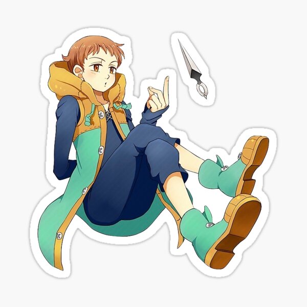 Roi des sept péchés capitaux Sticker