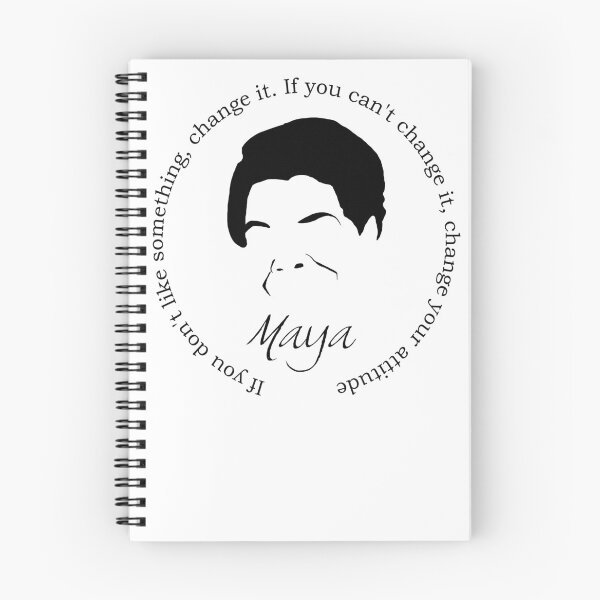 Item preview, Maya Angelou Quote designed and sold by The Dead  Writers Circle.