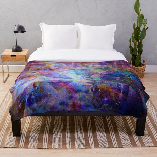 Clockwork Universe 4 Throw Blanket