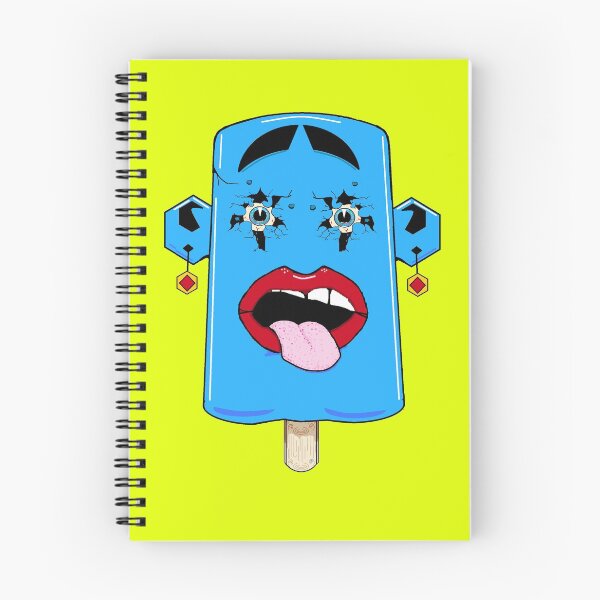 Item preview, Blue Popsicle with Tongue Out designed and sold by zenferren.