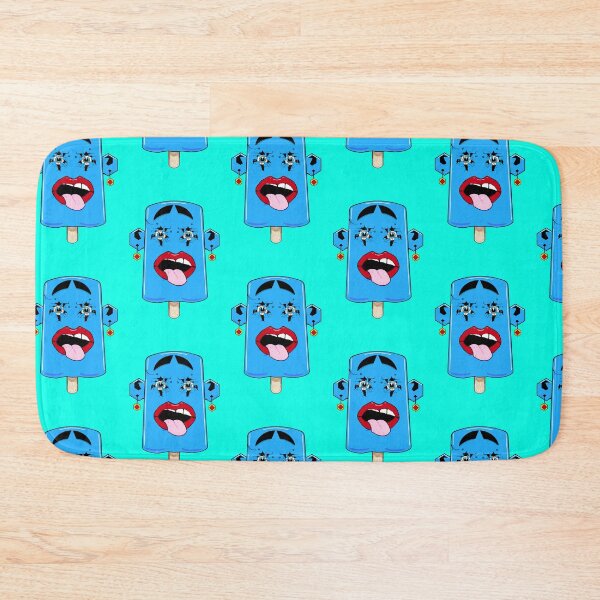 Item preview, Blue Popsicle with Tongue Out designed and sold by zenferren.