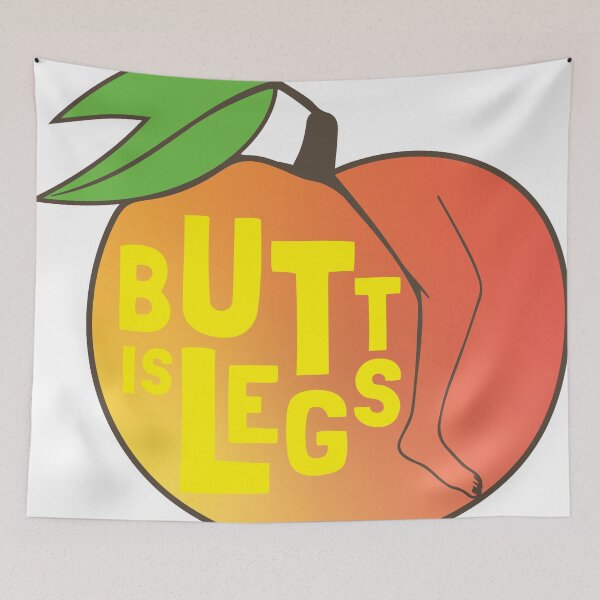 Item preview, Butt Is Legs Peach designed and sold by ELdesign.